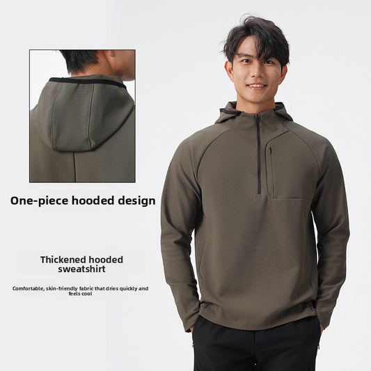 Men's Long Sleeve Hooded Sweater