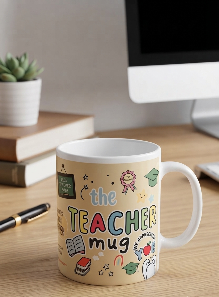 Cat Lover Coffee Mug | Cute Kitty Ceramic Mug | Valentine's Gift | Tea & Coffee Cup